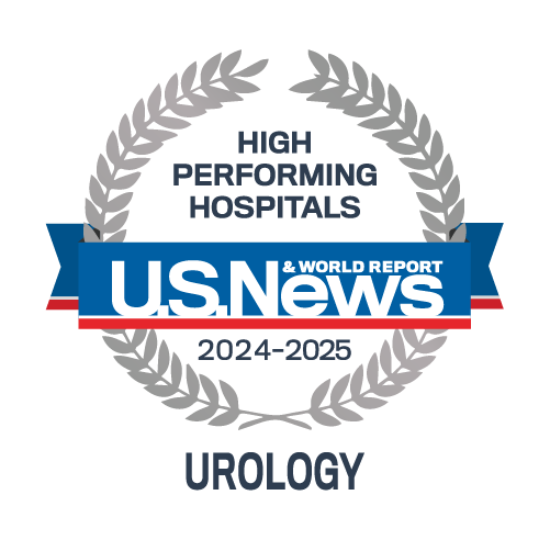 Badge for Urology High Performing