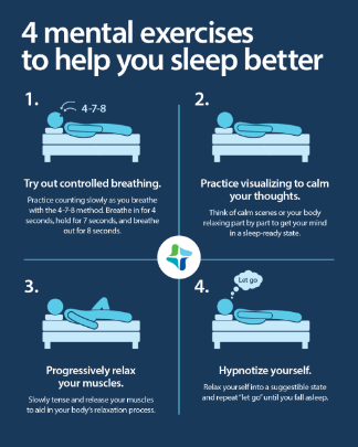 4 mental exercises to train your brain for sleep | St. Luke's Health