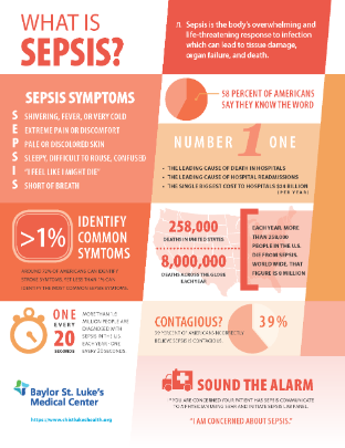 Sepsis: How to Spot the Symptoms | St. Luke's Health | St. Luke's Health