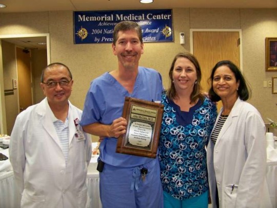 Memorial Recognizes Dr. John McClain for Service to Community | St ...